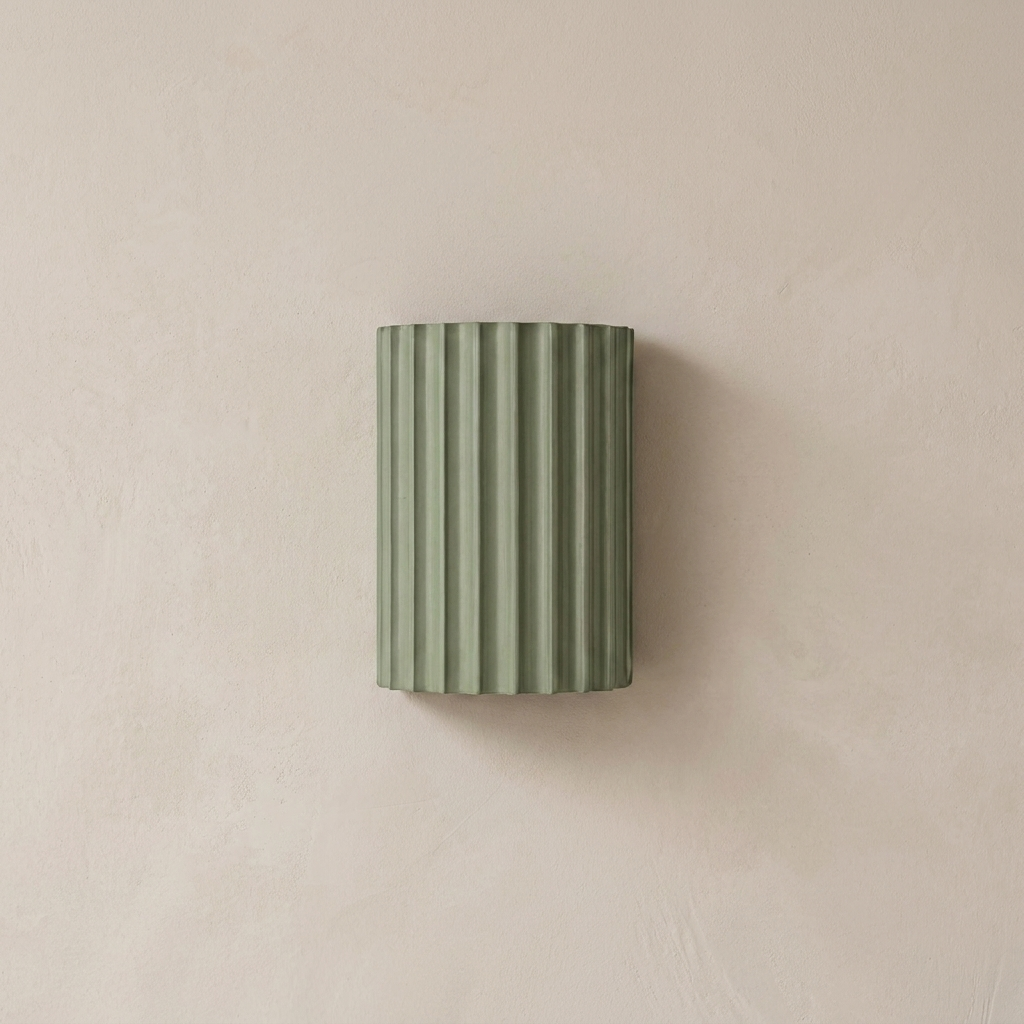 The Pleat | Fluted Wall Light