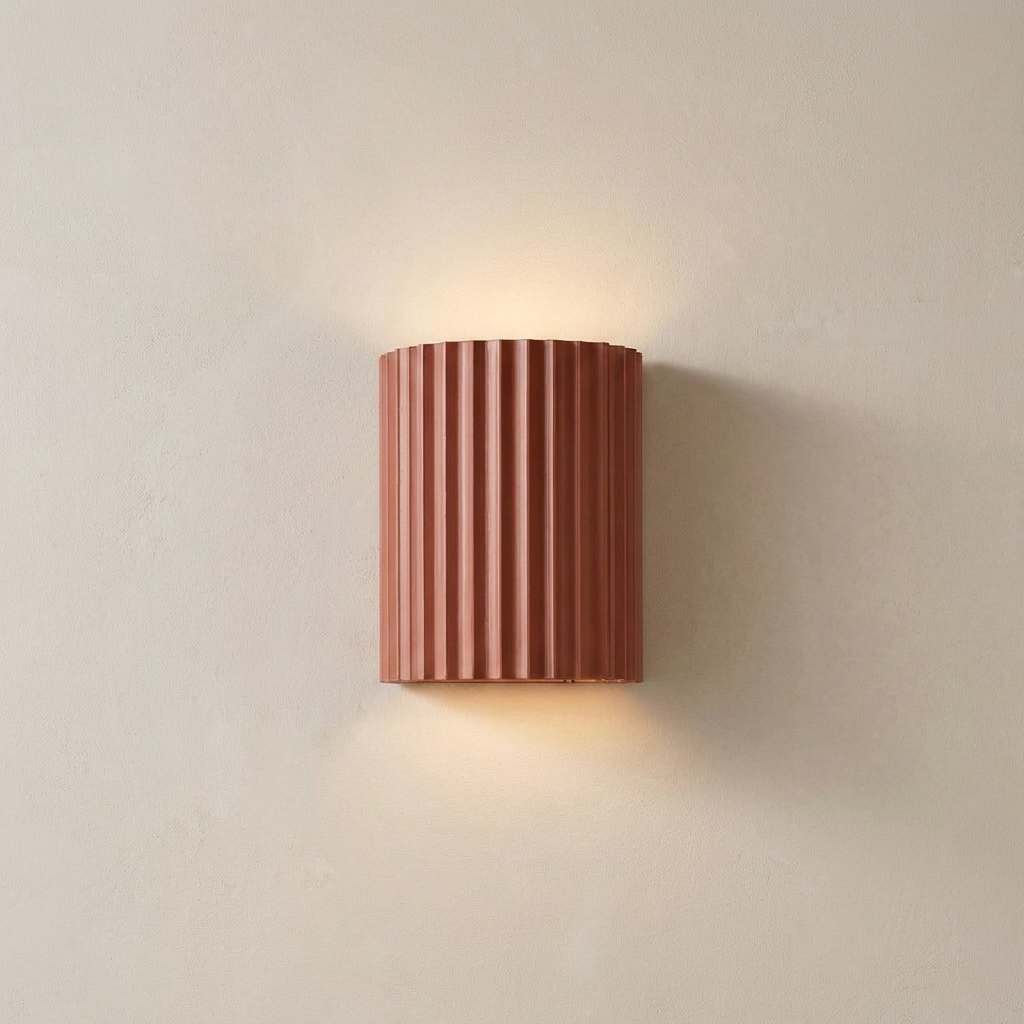 The Pleat | Fluted Wall Light