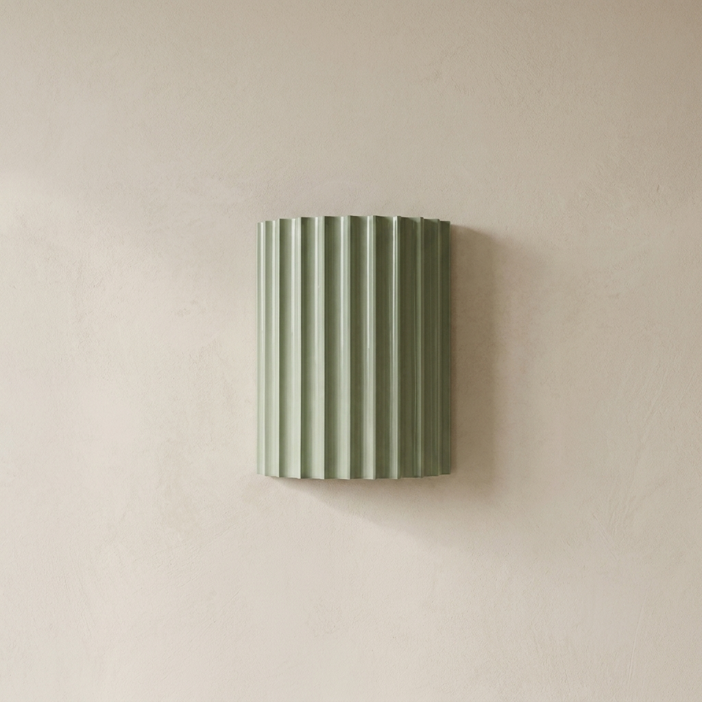 The Pleat | Fluted Wall Light