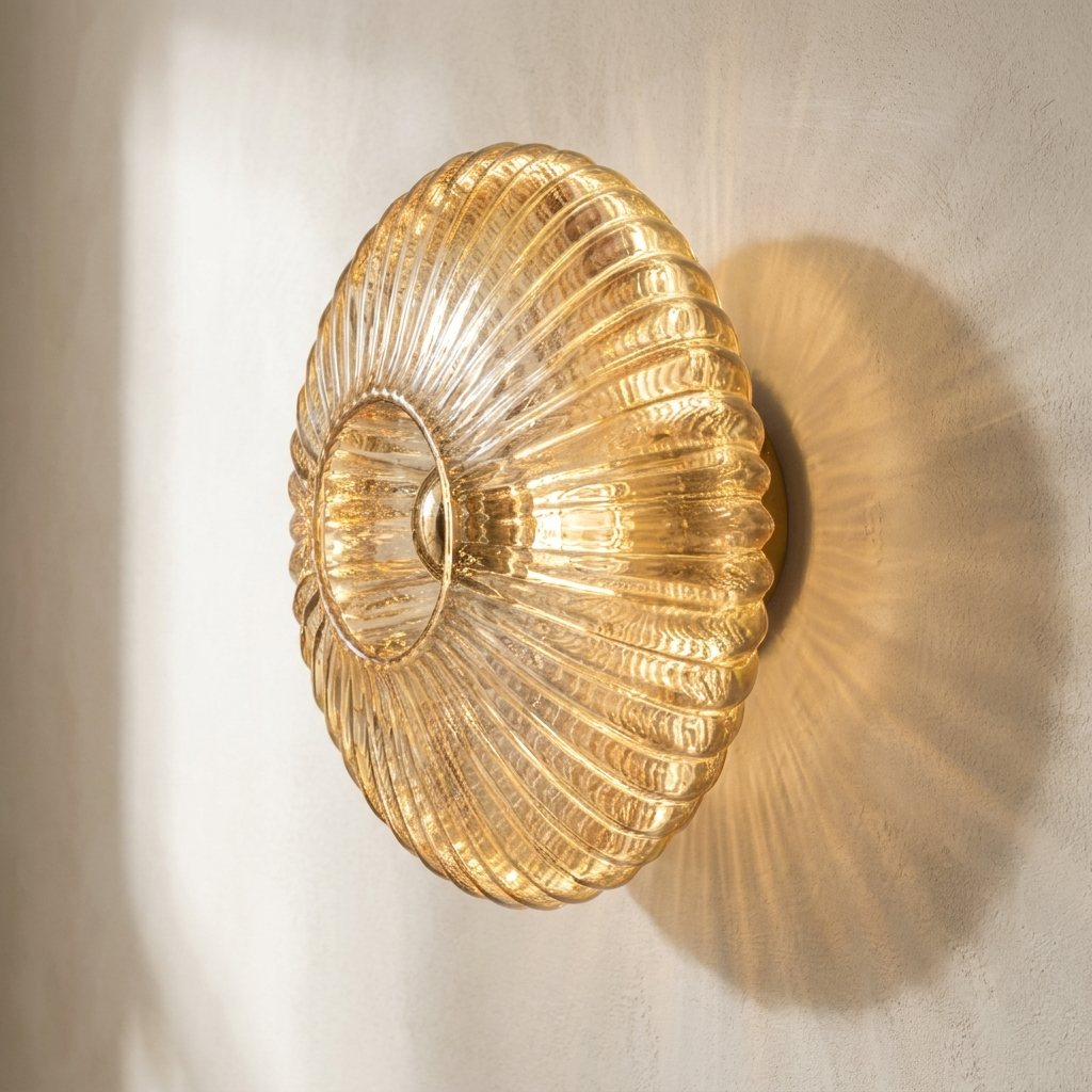The Sunburst | Glass Wall Light