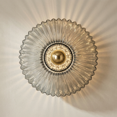 The Sunburst | Glass Wall Light