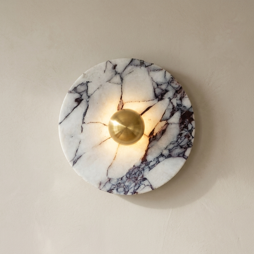 The Orb | Marble Wall Light