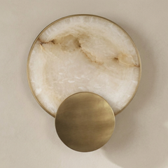 The Eclipse | Marble Wall Light