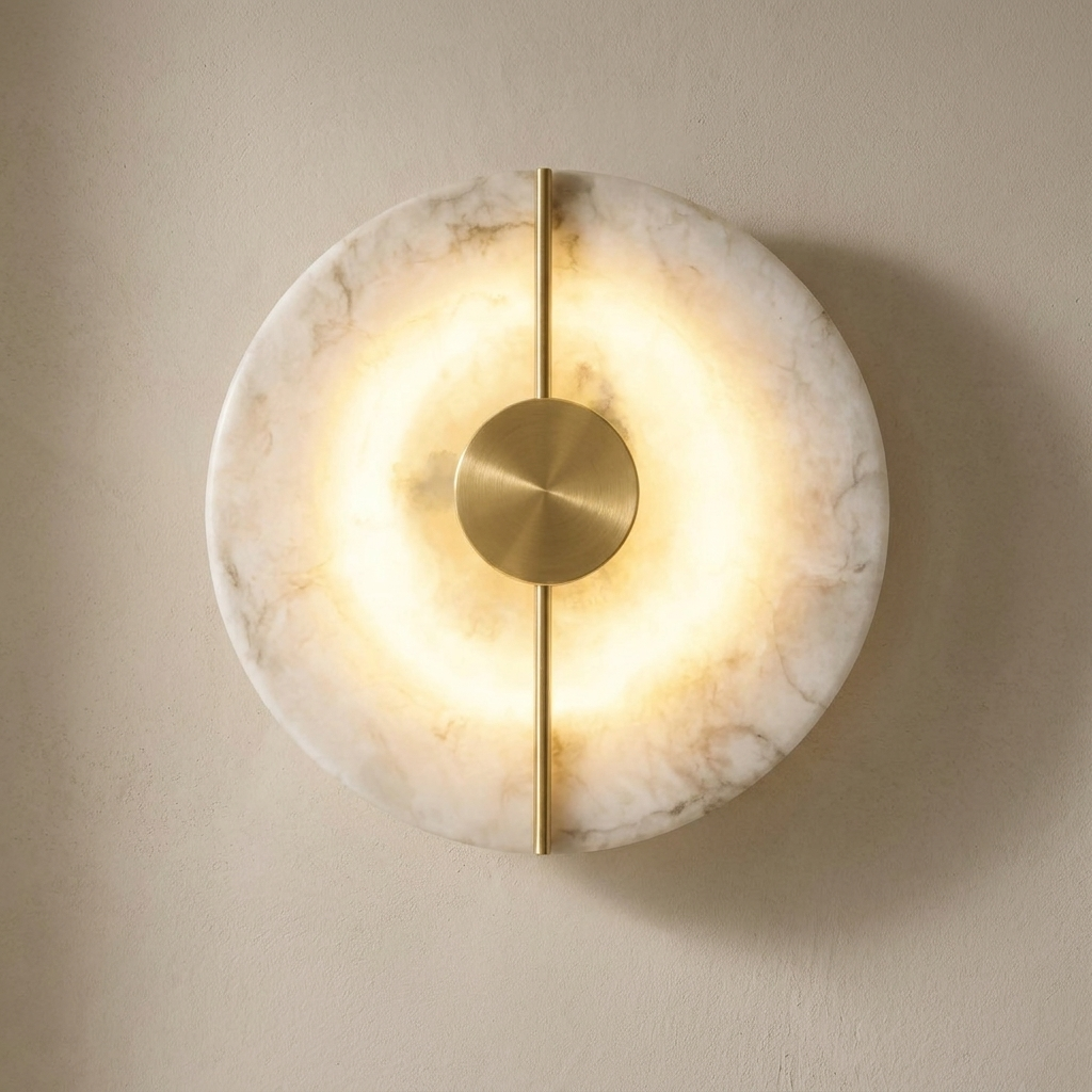 The Meridian | Marble Wall Light