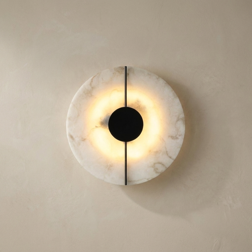The Meridian | Marble Wall Light