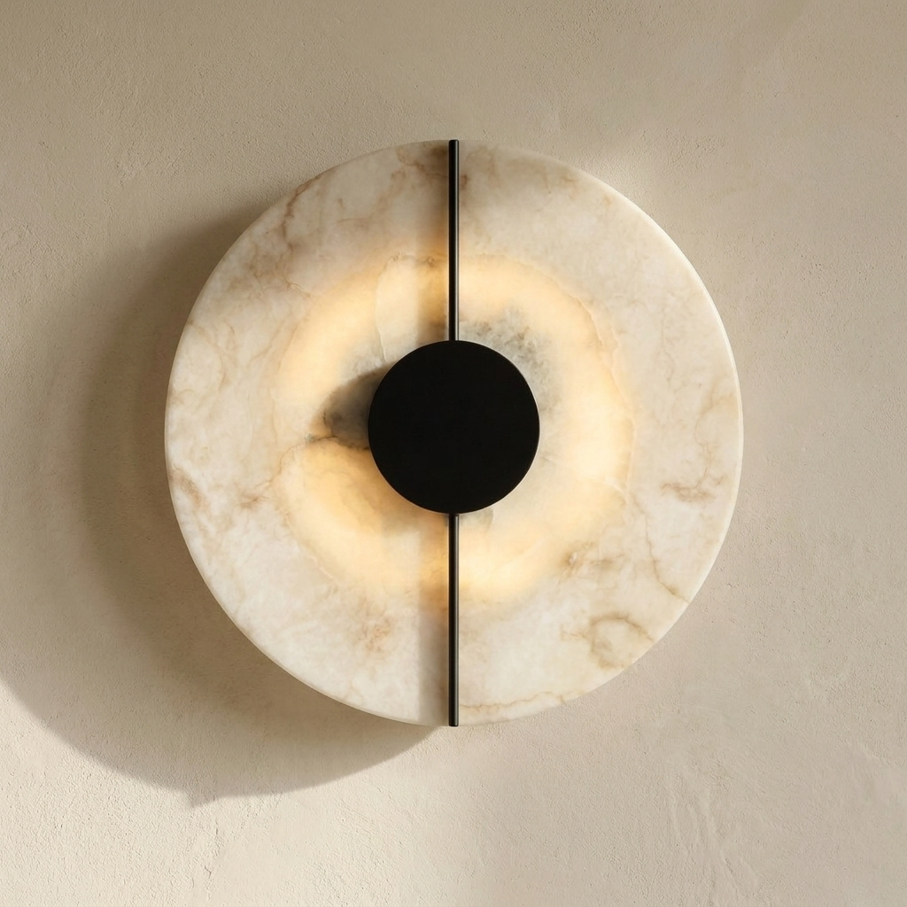 The Meridian | Marble Wall Light