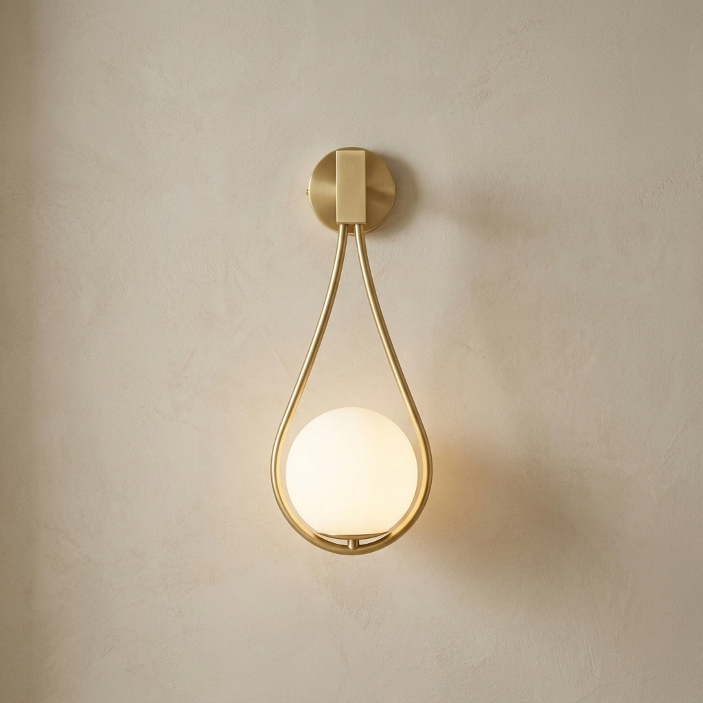 The Droplet | Globe Wall Light