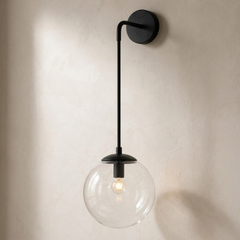The Lantern | Amber Glass Sconce