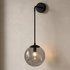 The Lantern | Amber Glass Sconce