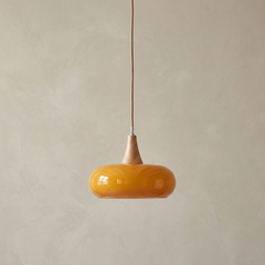 The Grove | Wood & Glass Pendant