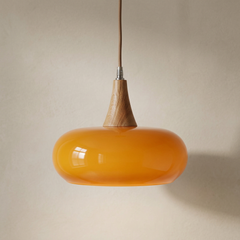 The Grove | Wood & Glass Pendant