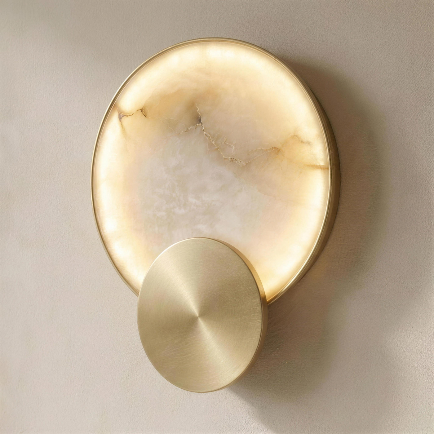 The Eclipse | Marble Wall Light