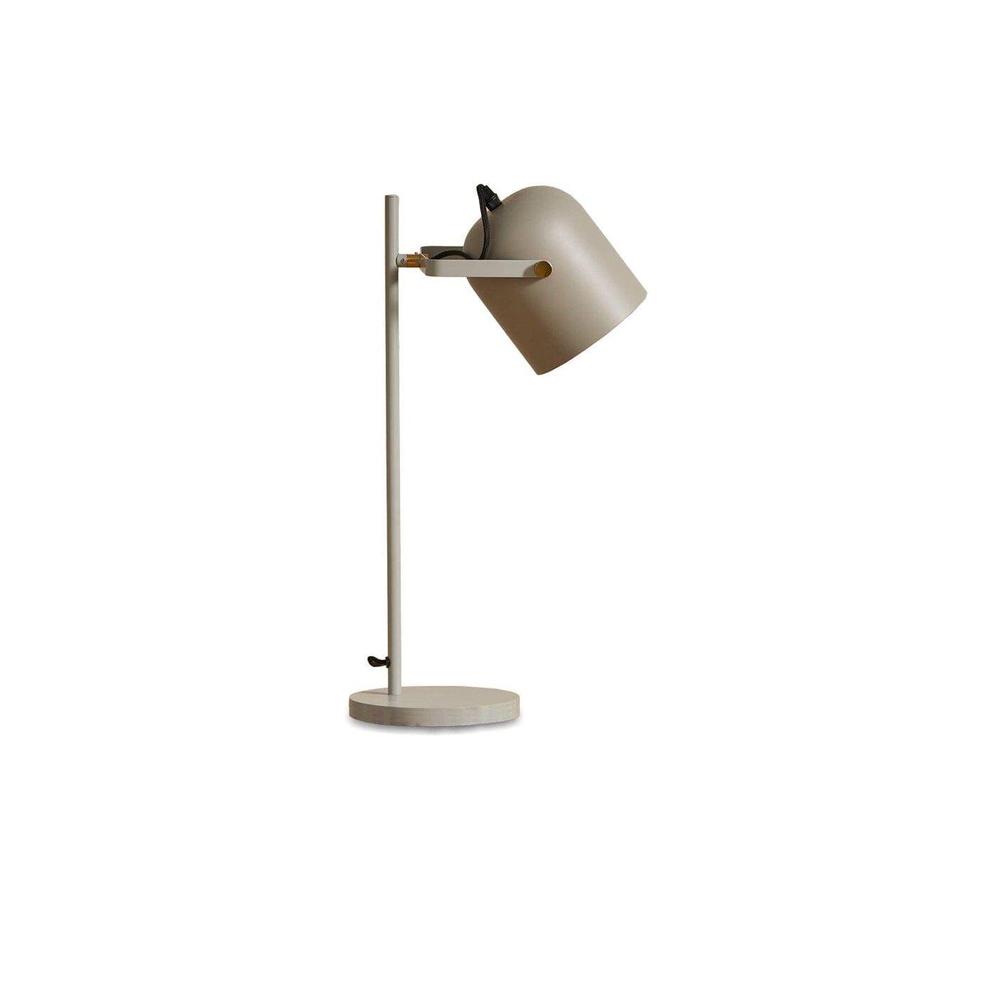 Birstall 41cm Metal Desk Lamp - Grey