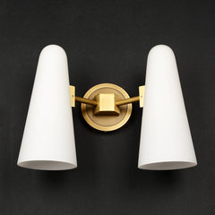 Bianco Double Sconce Brass