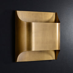 Luther Double Lights Wall Sconce Brass