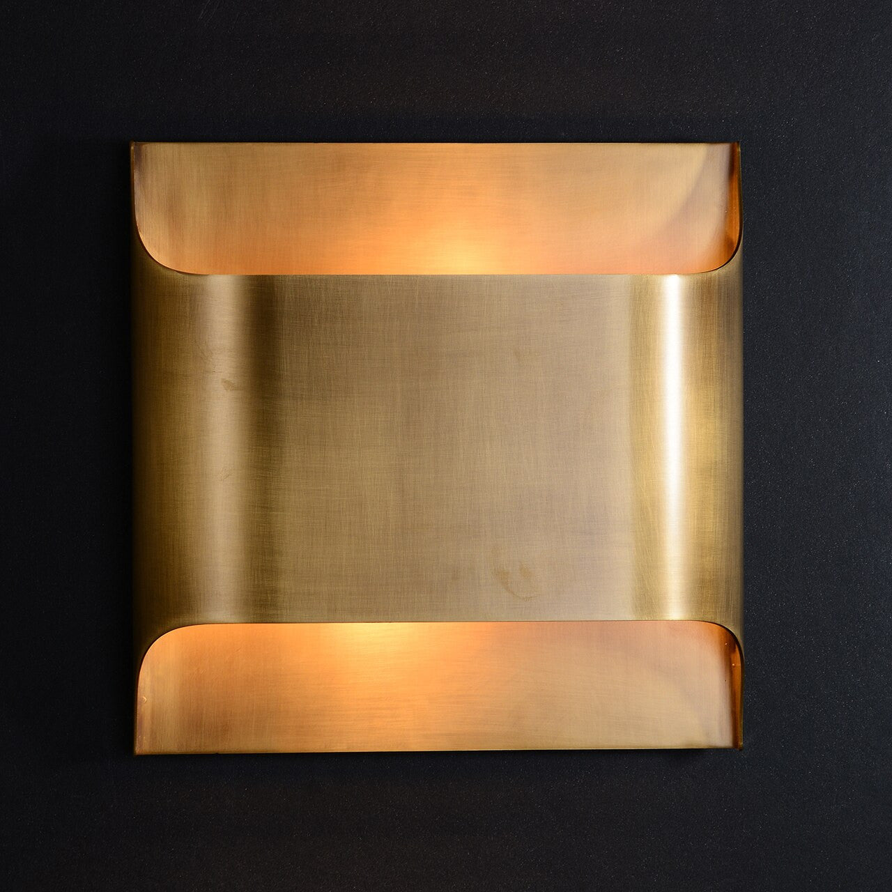 Luther Double Lights Wall Sconce Brass