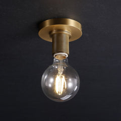 Mechanic-B Flushmount Brass