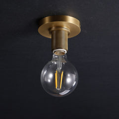 Mechanic-B Flushmount Brass