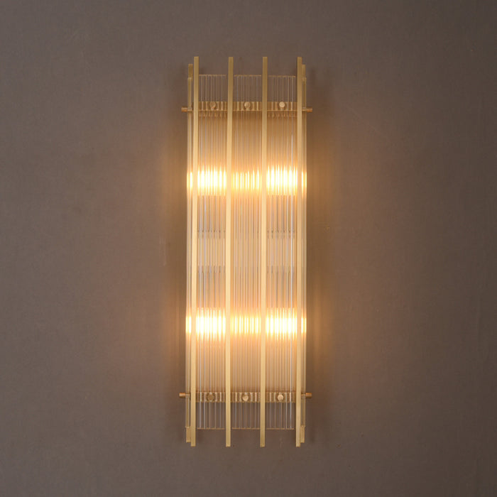 Radiant Brass wall sconce