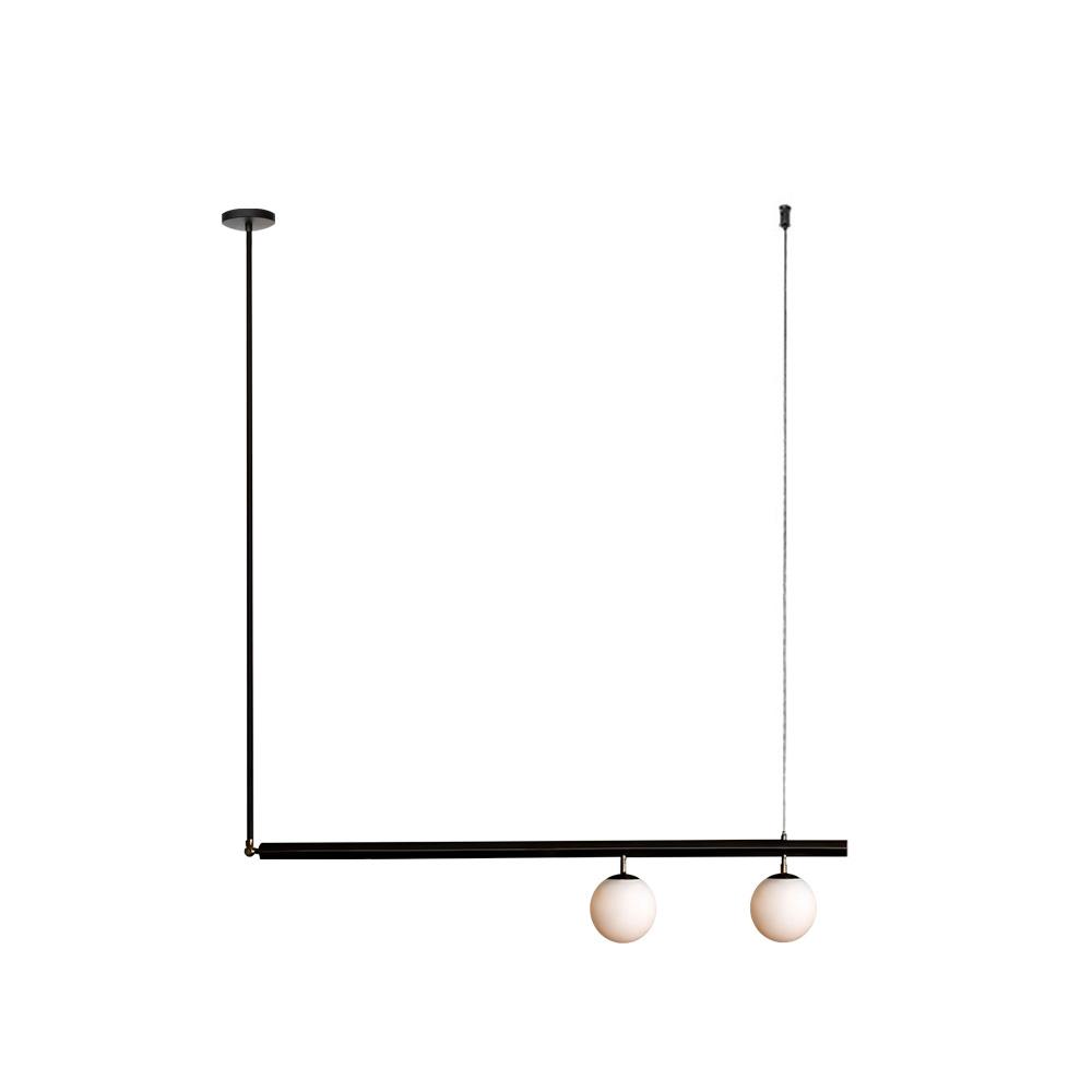 3-Light Linear Kitchen Chandelier