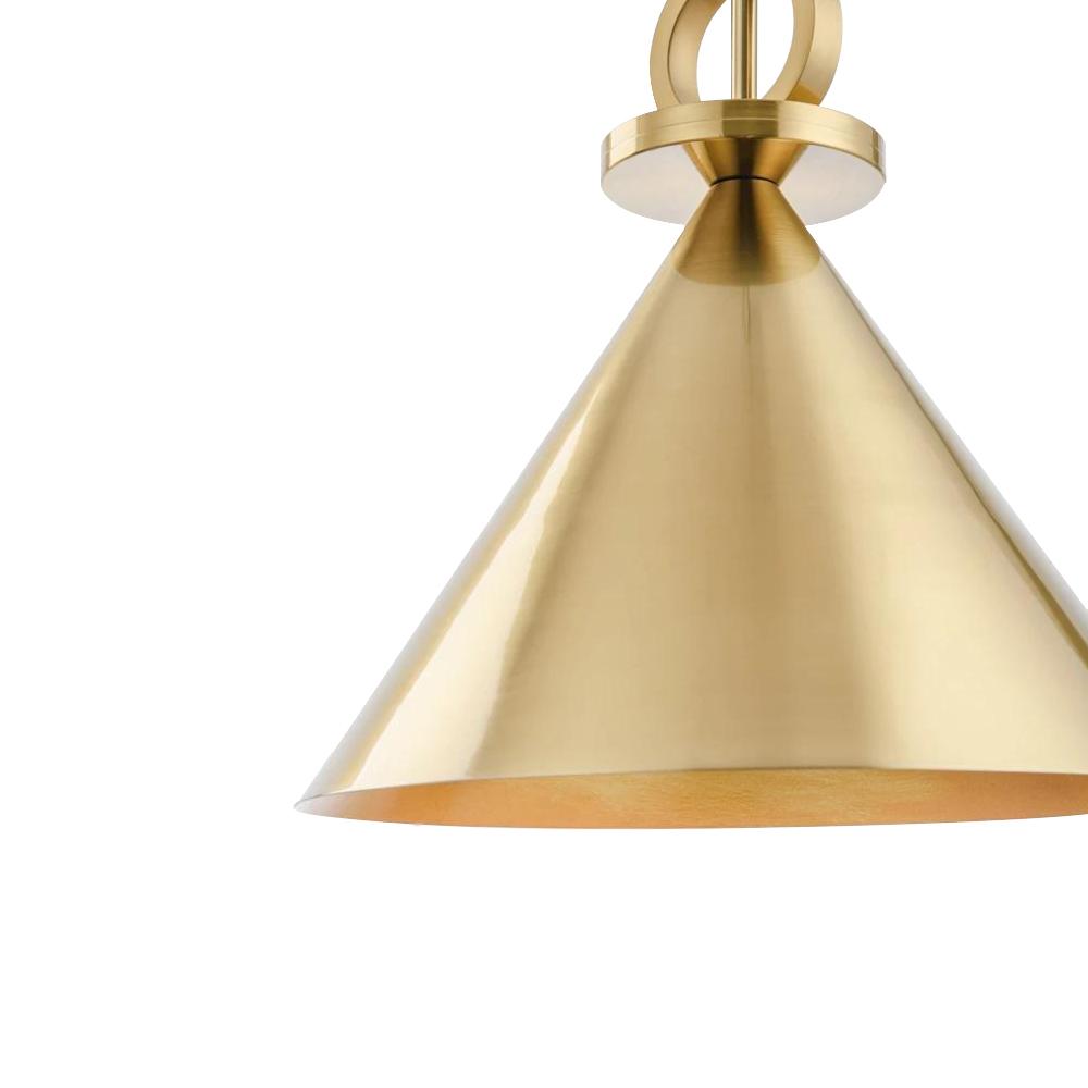 Unique Modern 1-Light Cone Shade Kitchen Island Pendant Light