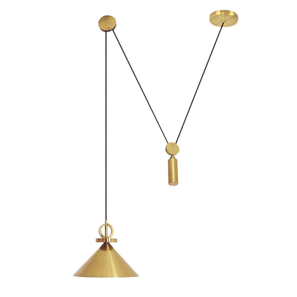 Unique Modern 1-Light Cone Shade Kitchen Island Pendant Light