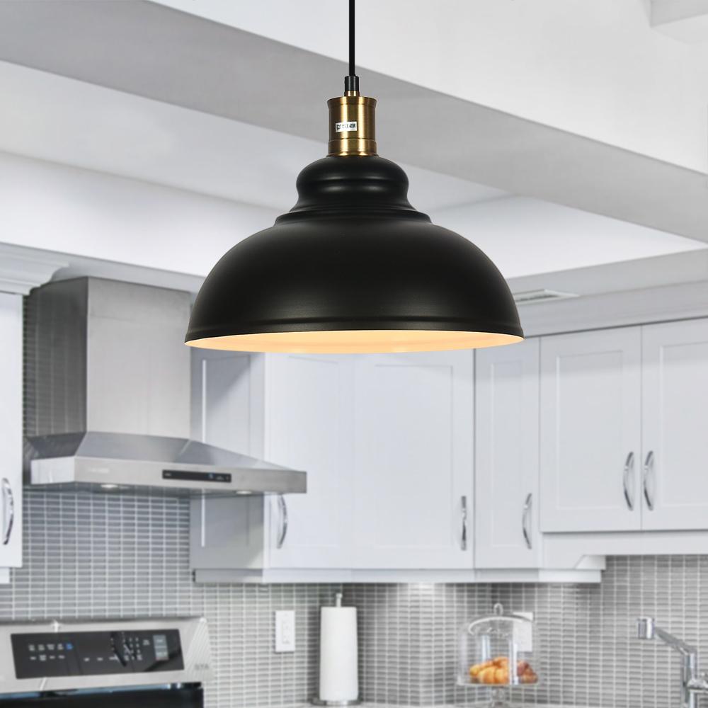 1 - Light Kitchen Single Dome Pendant Light
