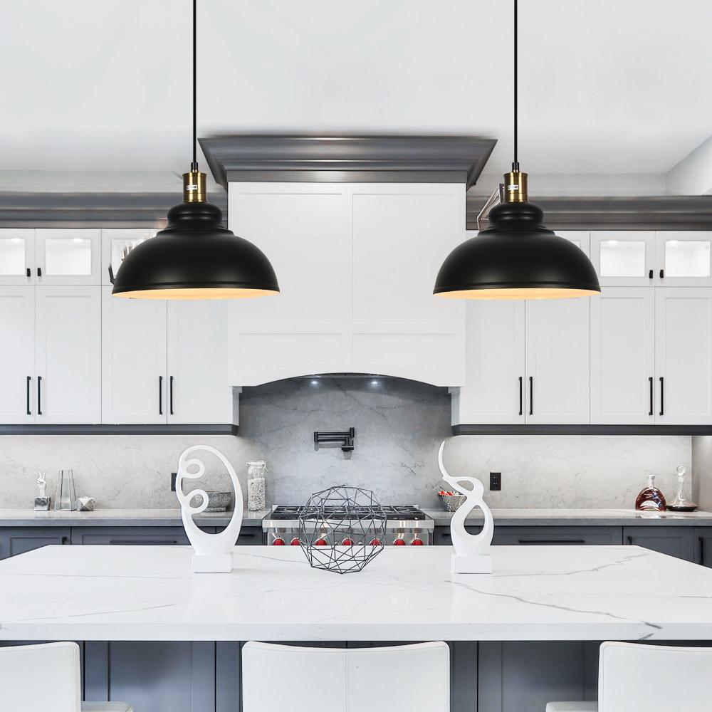 1 - Light Kitchen Single Dome Pendant Light