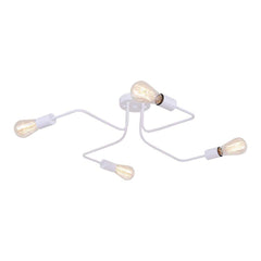 4-Light Sputnik Linear Semi-Flush Mount