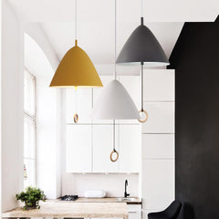 Craftsman Style Mini 1-Light Single Dome Pendant
