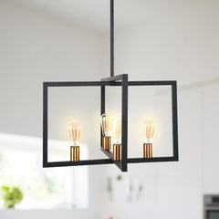 Industrial Farmhouse Kitchen Chandelier