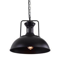 Industrial Single Dome Pendant Light