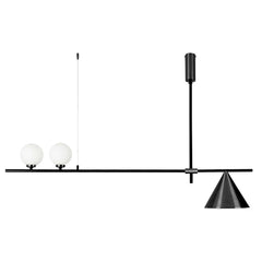 Modern 3-Light Chandelier for Kitchen Island