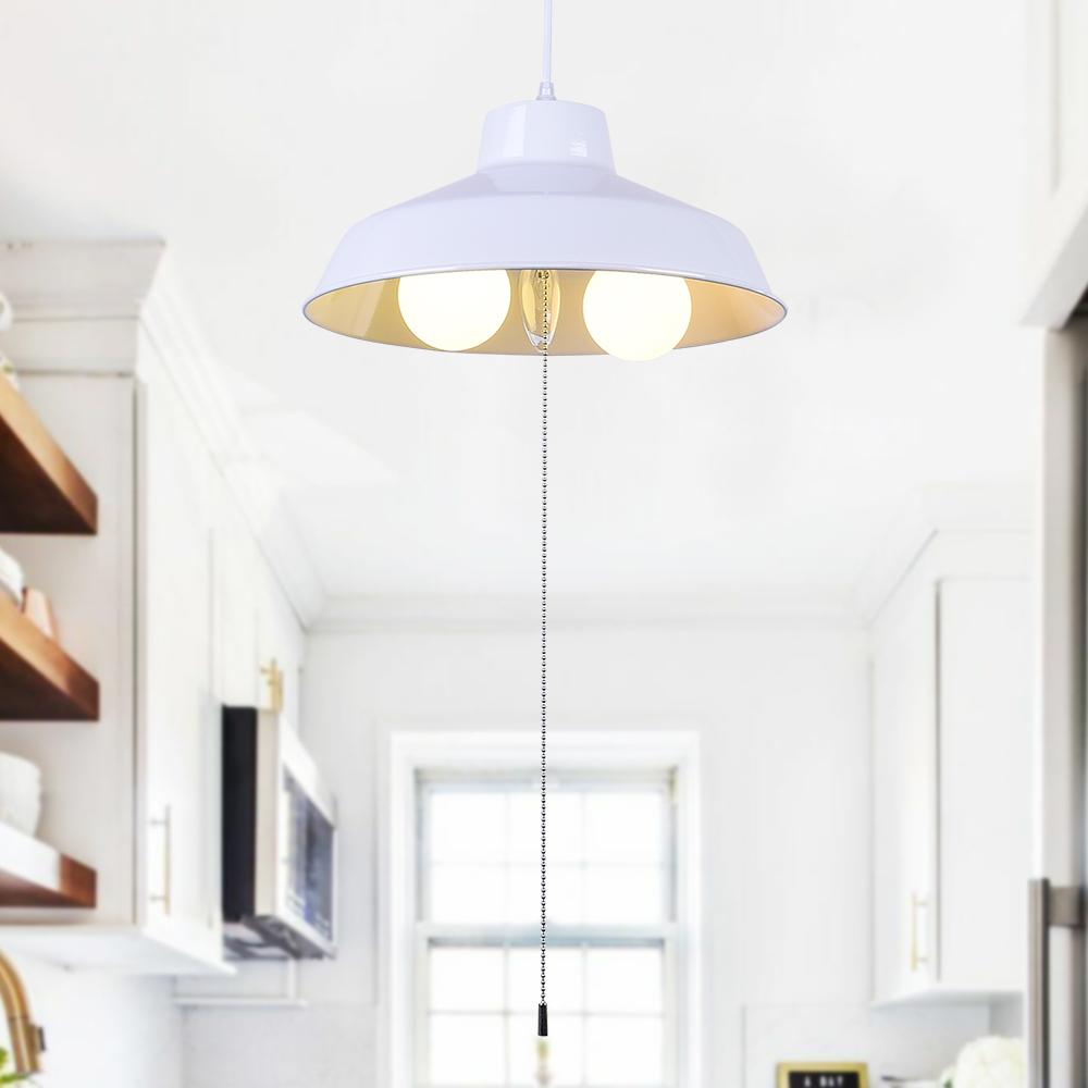 Modern 3-Light Dome Hanging Pendant Light