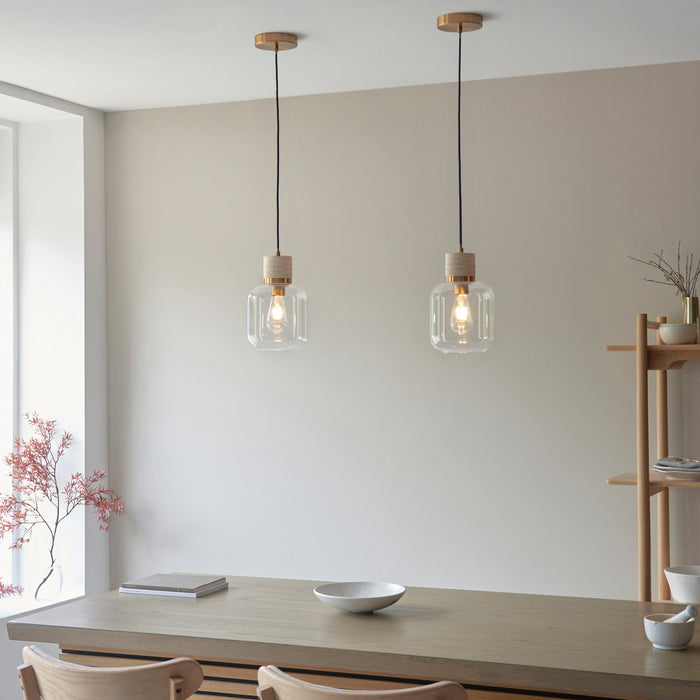 Caspian 1 pendant ceiling light