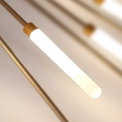 Wesley Flush-Mount Ceiling Light Fireworks, Black/Gold - Neutralighting