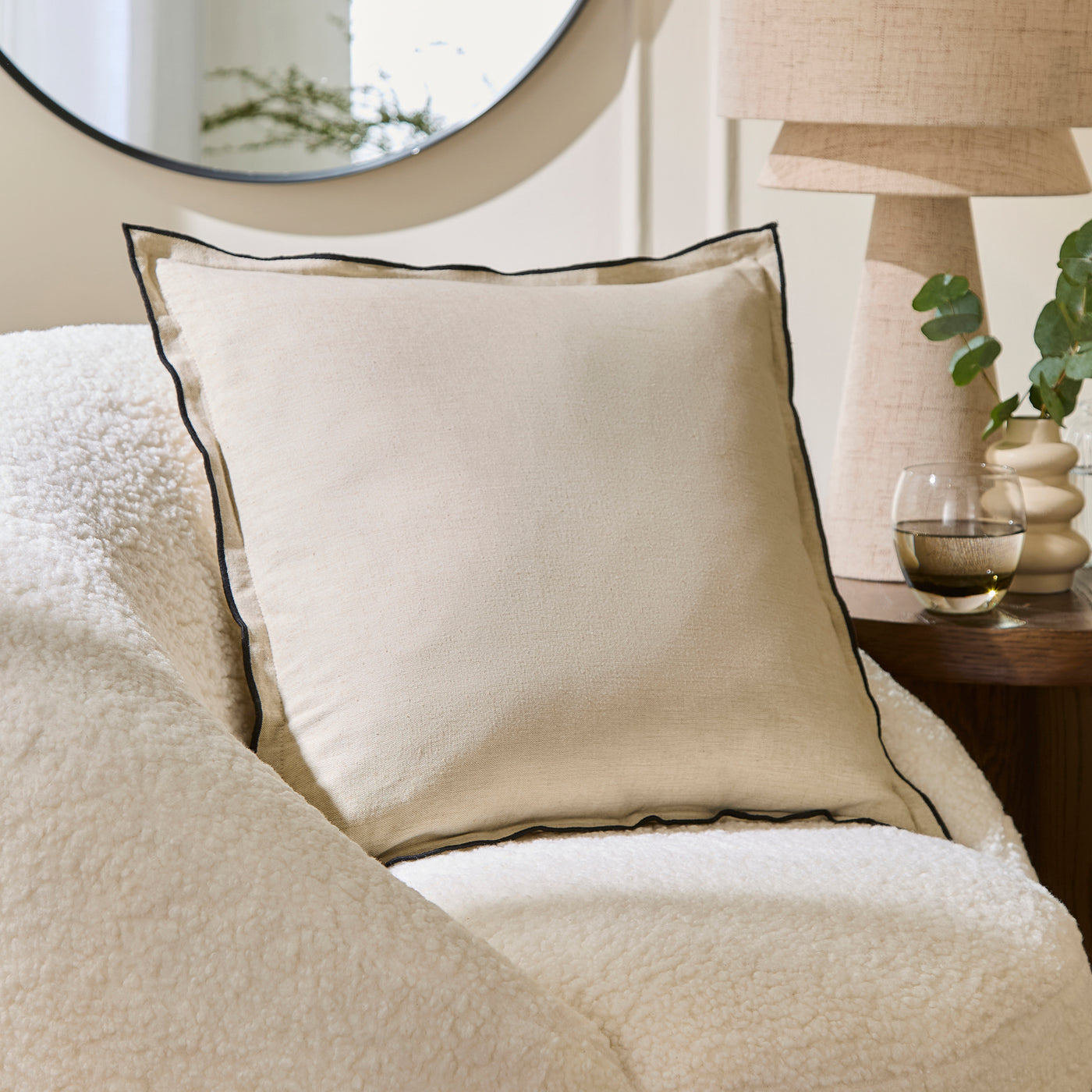 Terri Tiered Table Lamp - Natural