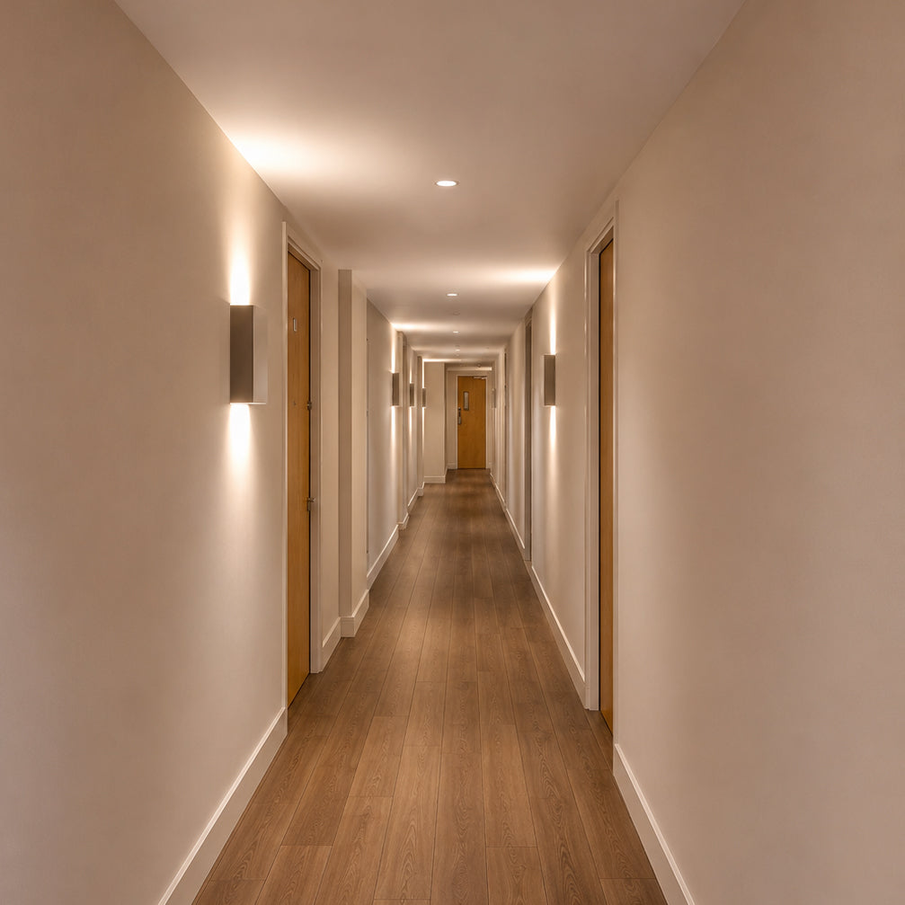 TR7226 SlimLine Linear Plaster Wall Light (Integrated Emergency Option)