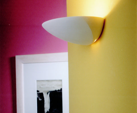 T7525 Curved Plaster Wall Light