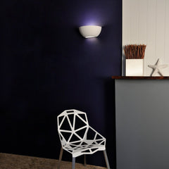 T6216 Curved Plaster Wall Light