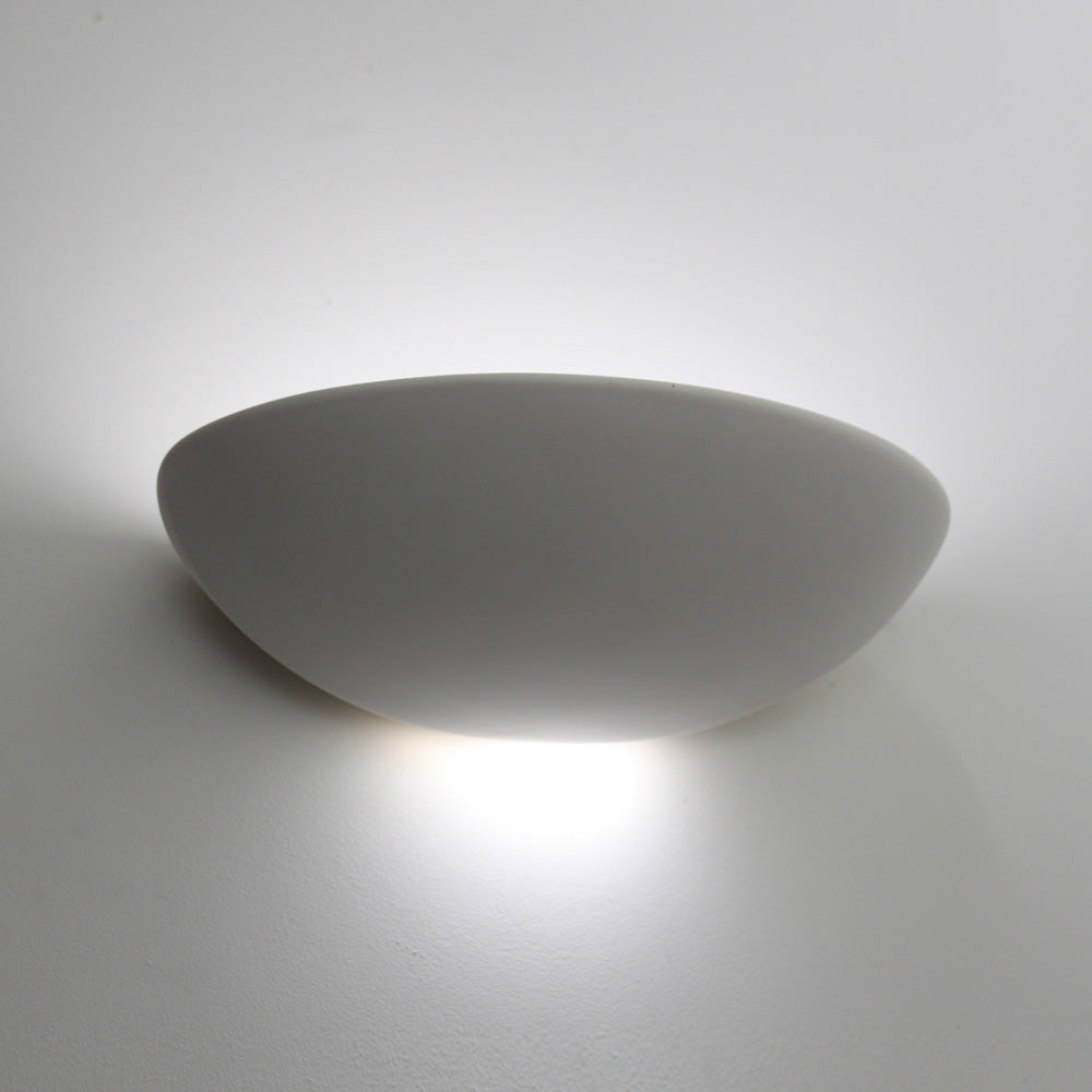 T7525 Curved Plaster Wall Light