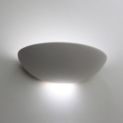 T7525 Curved Plaster Wall Light