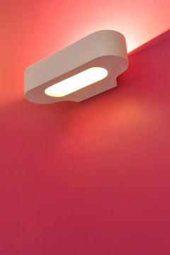 Soft-2 Plaster Wall Light - Combining Soft Curvature with Clean Lines