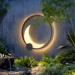 Waterproof Moon Outdoor Wall Sconces