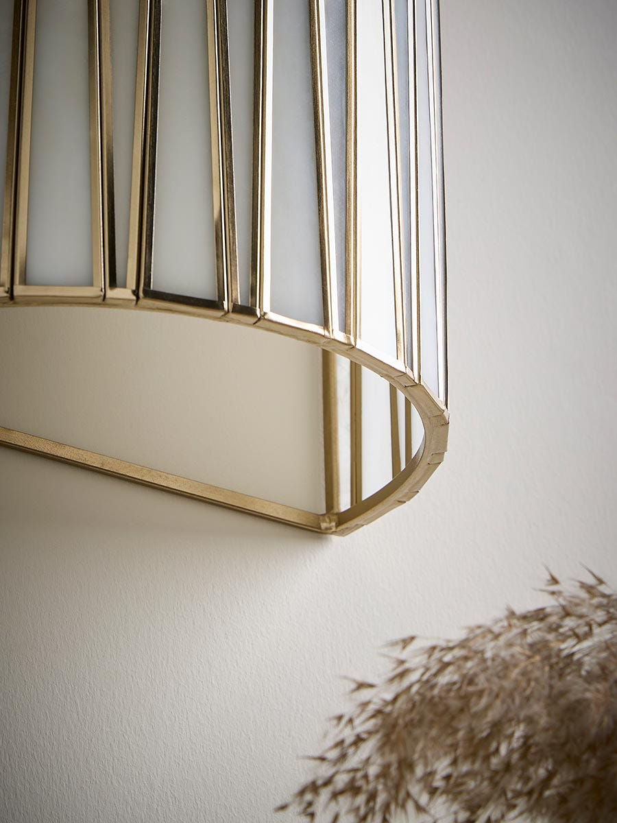 Panelled Wall Light