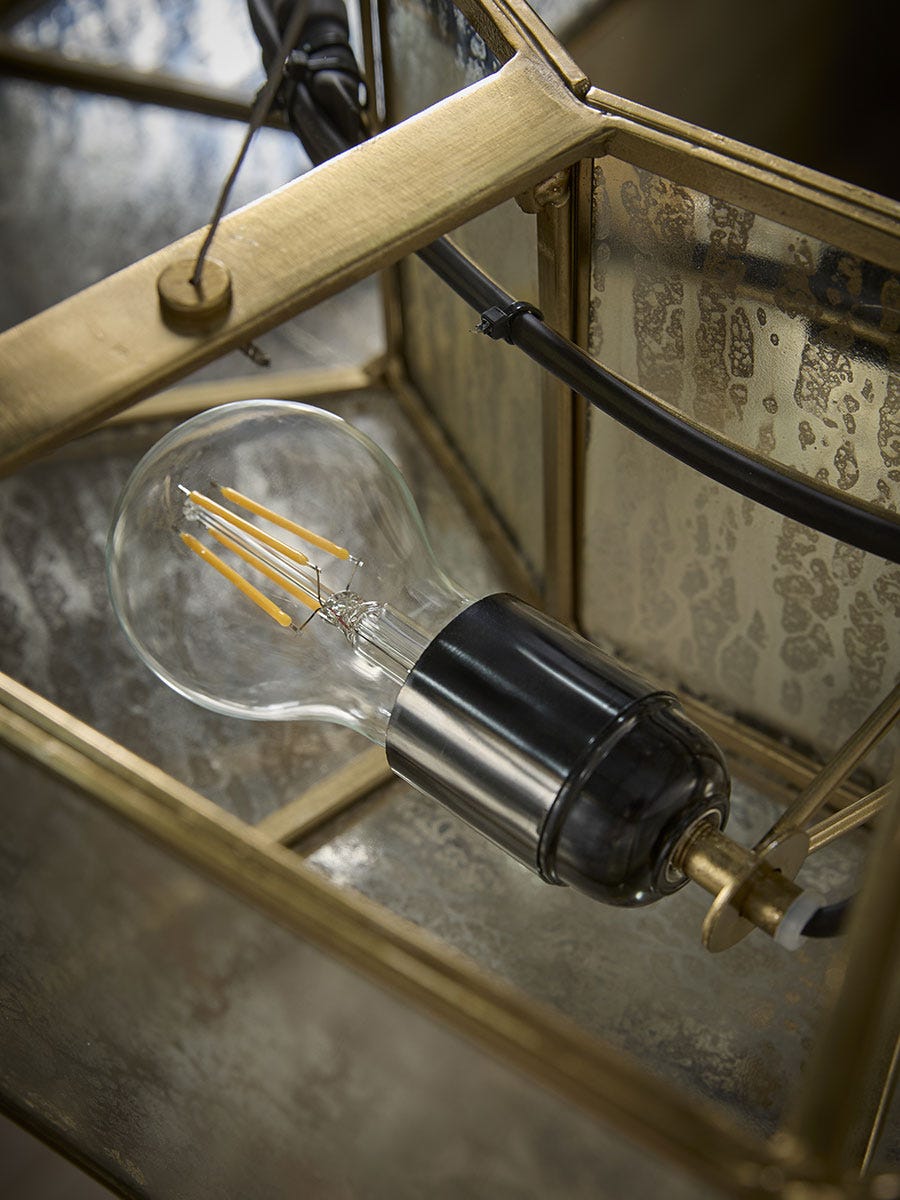 Amira Mercury Glass Pendant