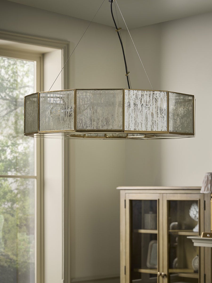 Amira Mercury Glass Pendant