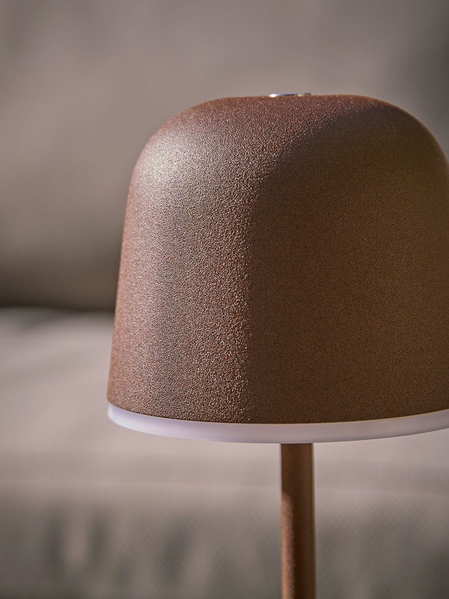Nocturne Rechargeable LED Table lamp - Rust