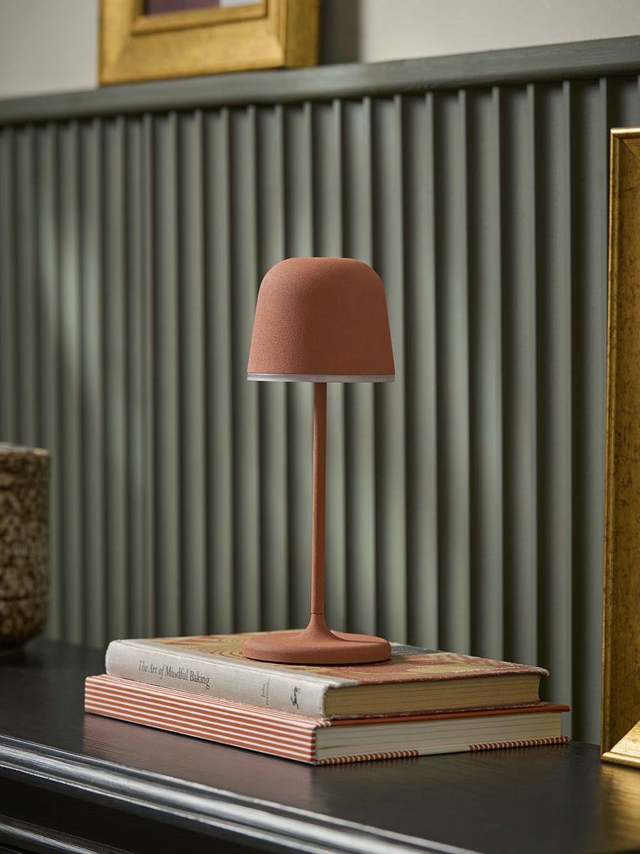 Nocturne Rechargeable LED Mini Lamp  & Pathfinder - Terracotta
