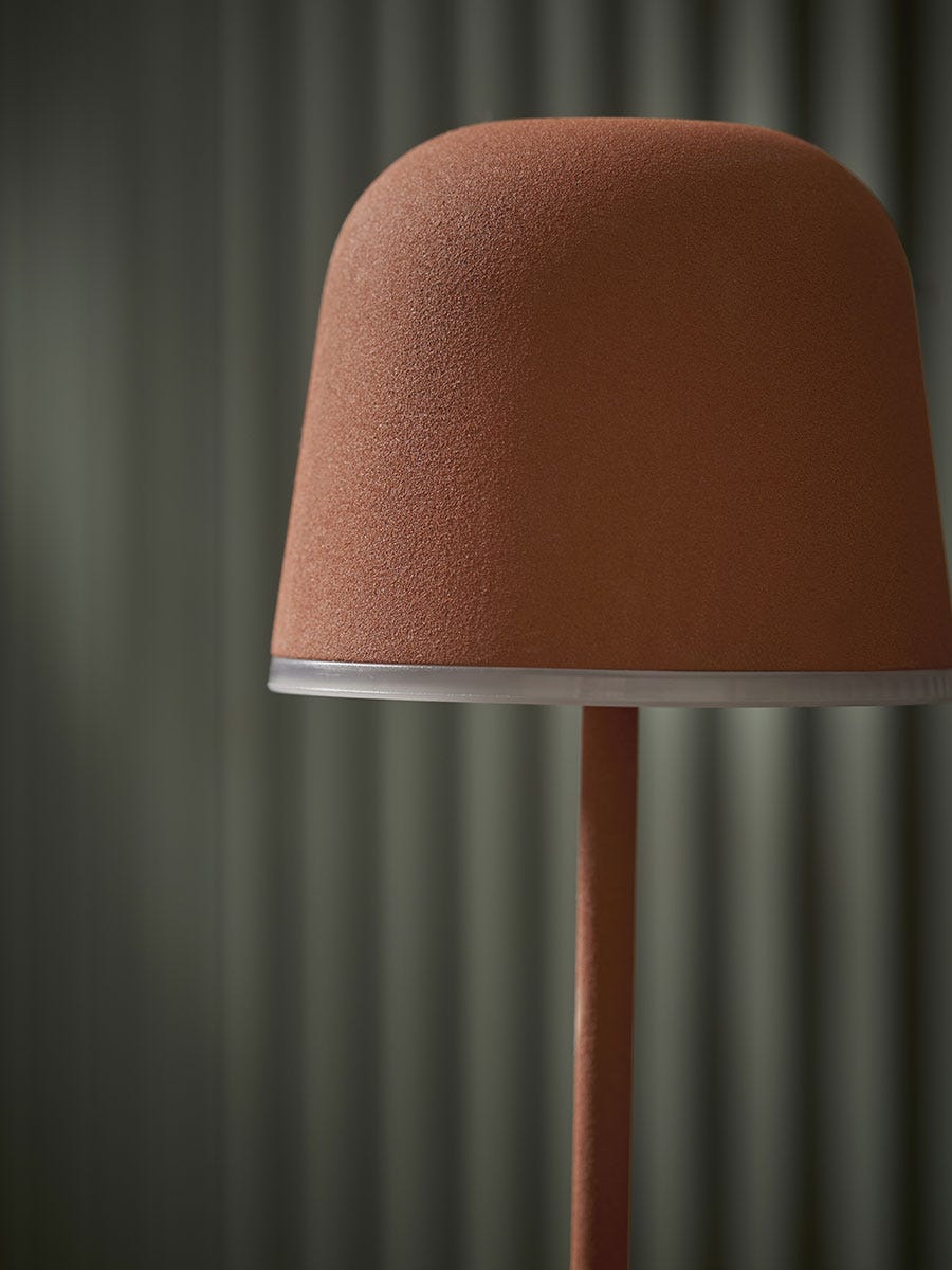 Nocturne Rechargeable LED Mini Lamp  & Pathfinder - Terracotta